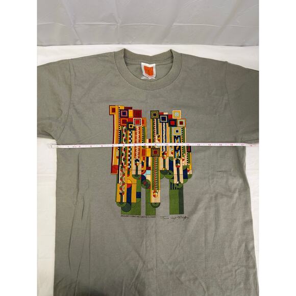 Frank Lloyd Wright Collection Saguaro Cactus Flowers T-Shirt Small - Picture 8 of 8